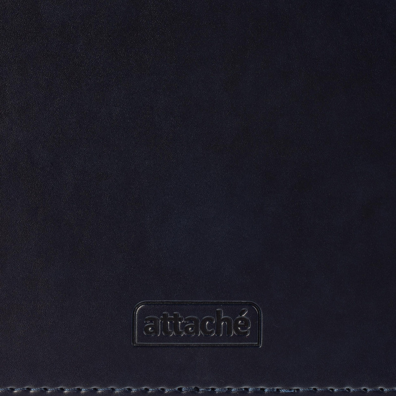 Ежедневник датированный 2026 АТТАСНЕ А4, 176л, 200х270мм, Каньон, синий