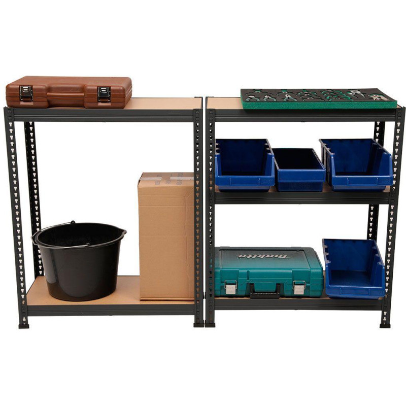 Стеллаж металлический 0MX_SBL 180KD/120x40/ 5 полок