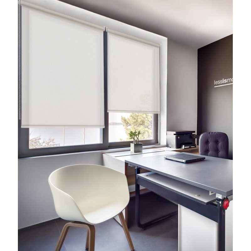 Рулонная штора SKR Бонд, крем 80х160