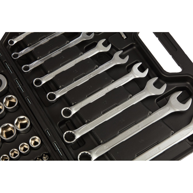 Набор инструмента TOPFORT 82 предметов 1/4 и  1/2