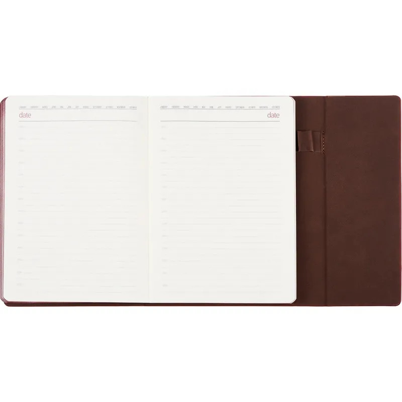 Ежедневник недатированный А5, 176л, с магн. клапаном, WALTZ, борд 3-543/03