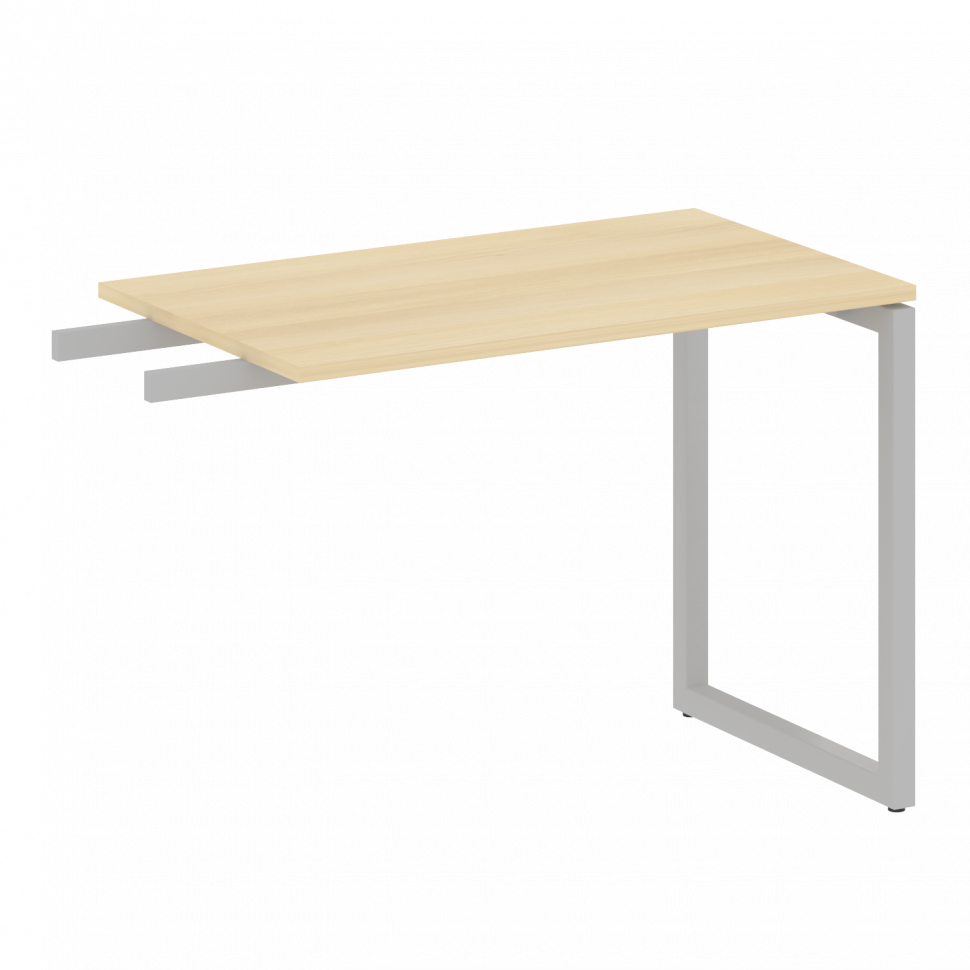 Metal System Quattro Приставной элемент на О-образном м/к 40БО.ПР-3 Акация Лорка/Металл Серый 1000*6