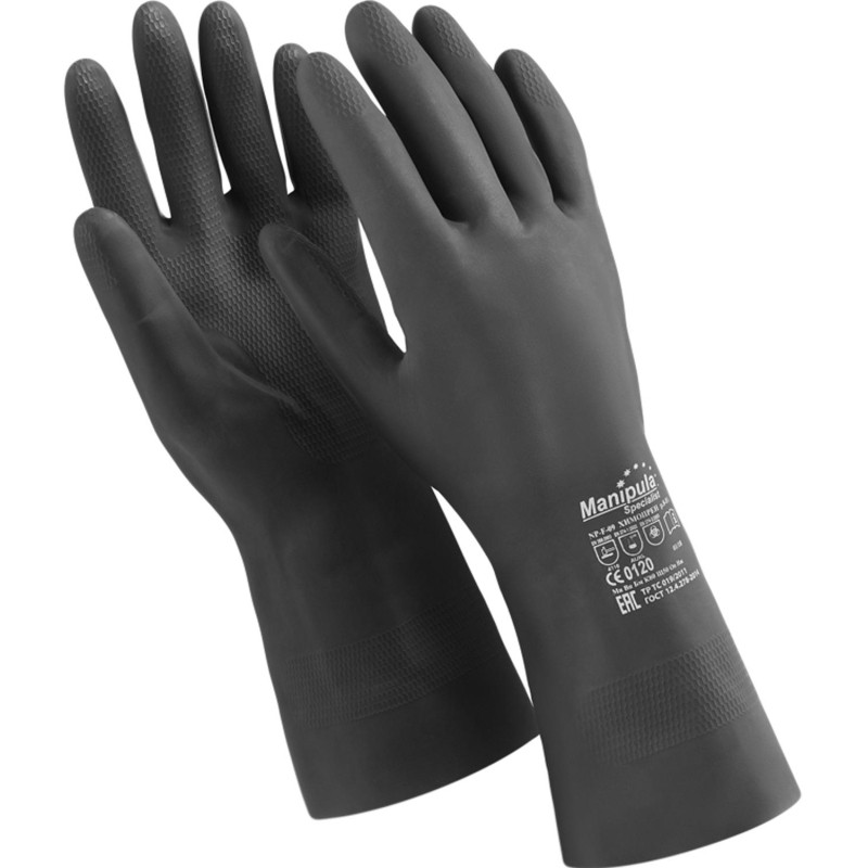 Перчатки защитные неопре/интерло черн ManipulaХИМОПРЕН(NPF09/CG973)р10-10,5