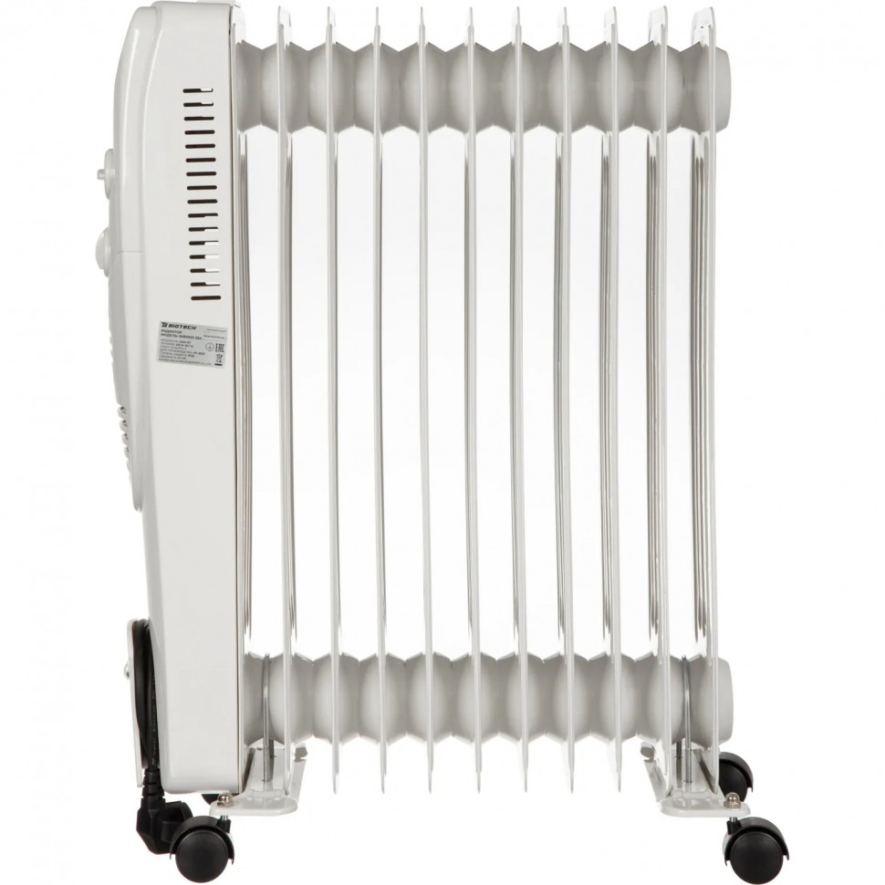 Радиатор BigTech WBH001 25A, масляный (11 секций 2500 Вт)