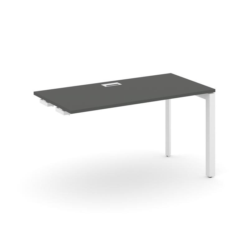 Style Project Стол-приставка к опор. элем. SN-59P.OPRS-004 Антрацит/Металл Белый/Белый Заглушка 1580