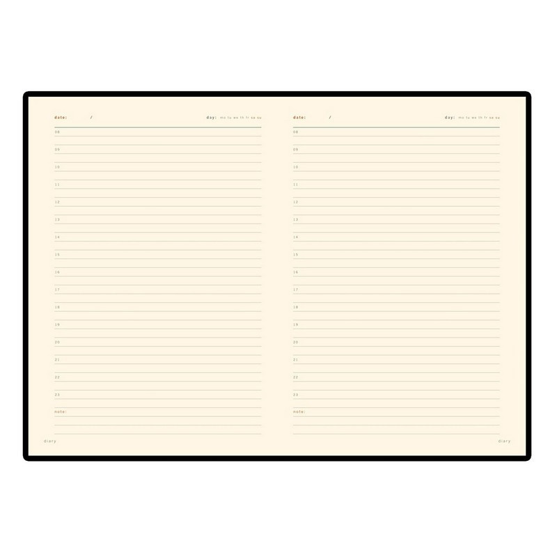 Ежедневник недатированный A5, Prestige темно-синий, 160 л. 3-352/02