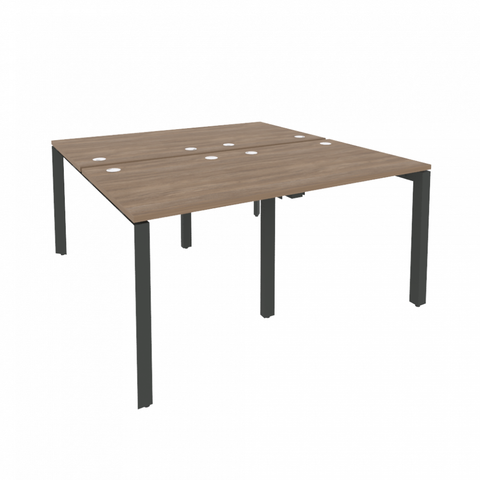 Onix Рабочая станция на П-образном м/к O.MP-D.RS-4.0.8 Дуб Аризона/Металл Антрацит 1560*1635*750