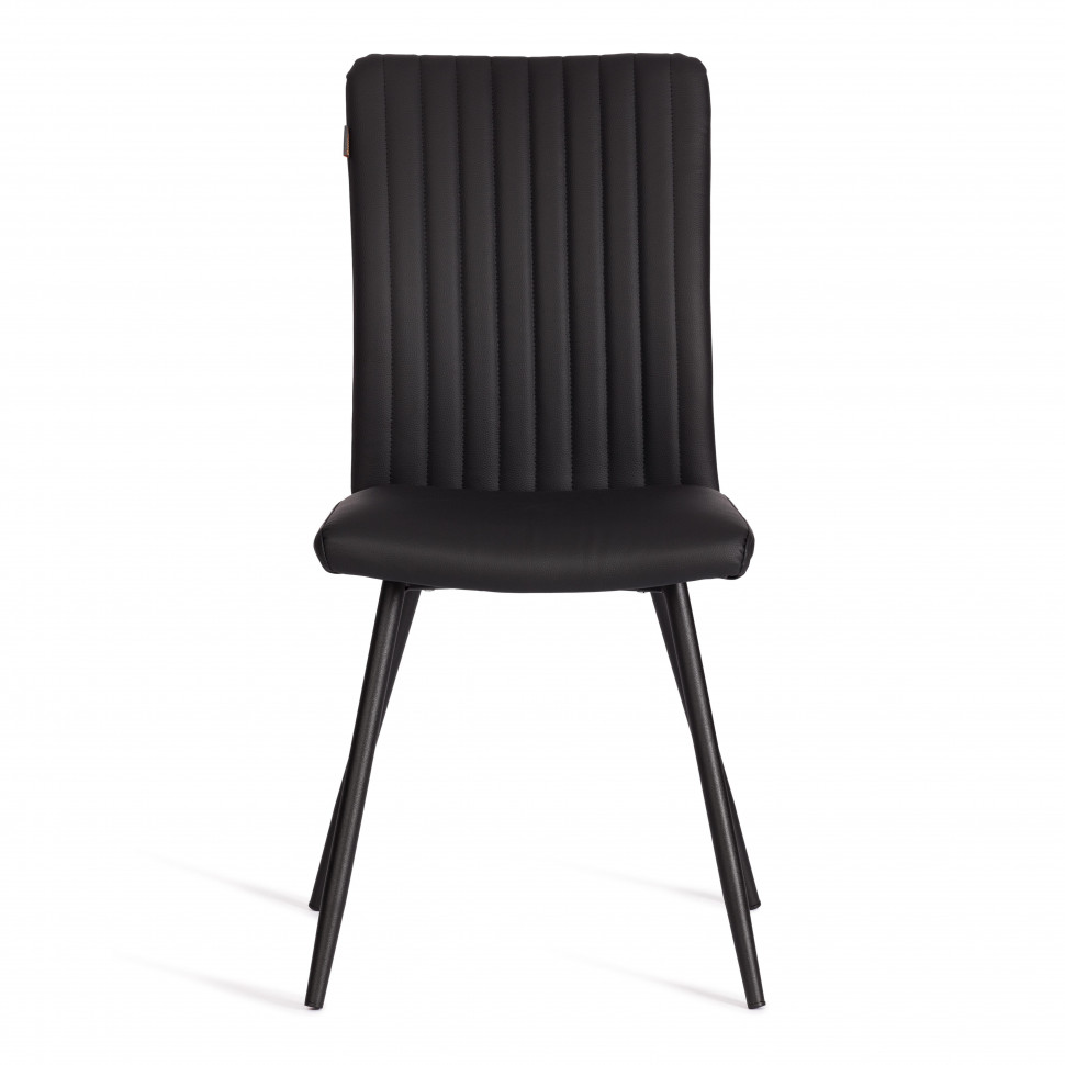 Стул обеденный Monte Carlo  (2 шт. в упаковке) TREND, экокожа , черная, 49х51х93 см