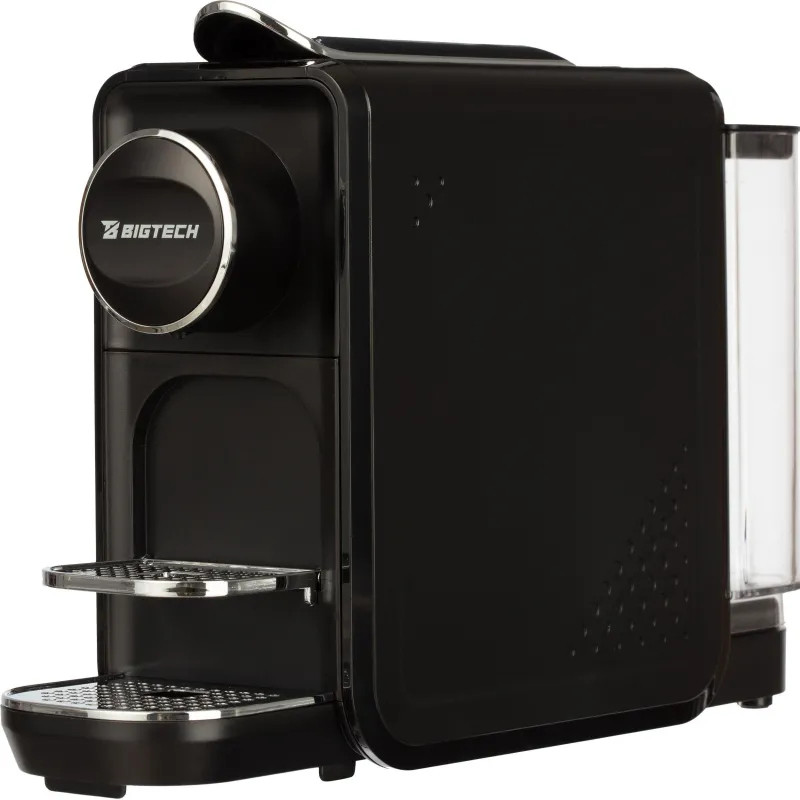 Кофемашина капсульная BigTech EСM303B, 0,7литра, 1400 Вт, черная