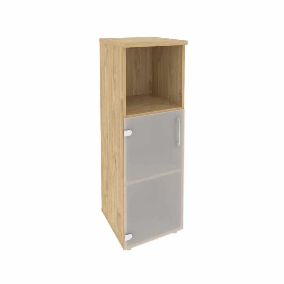 Onix Шкаф средний узкий левый O.SU-2.2 (L) Тиквуд Светлый 400*420*1207