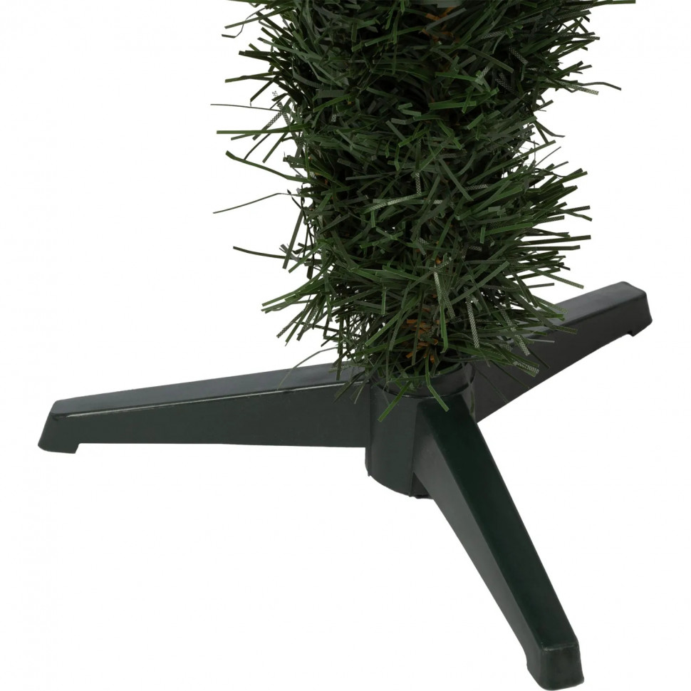 Елка искусственная декоративная 1 м ПВХ, зеленая