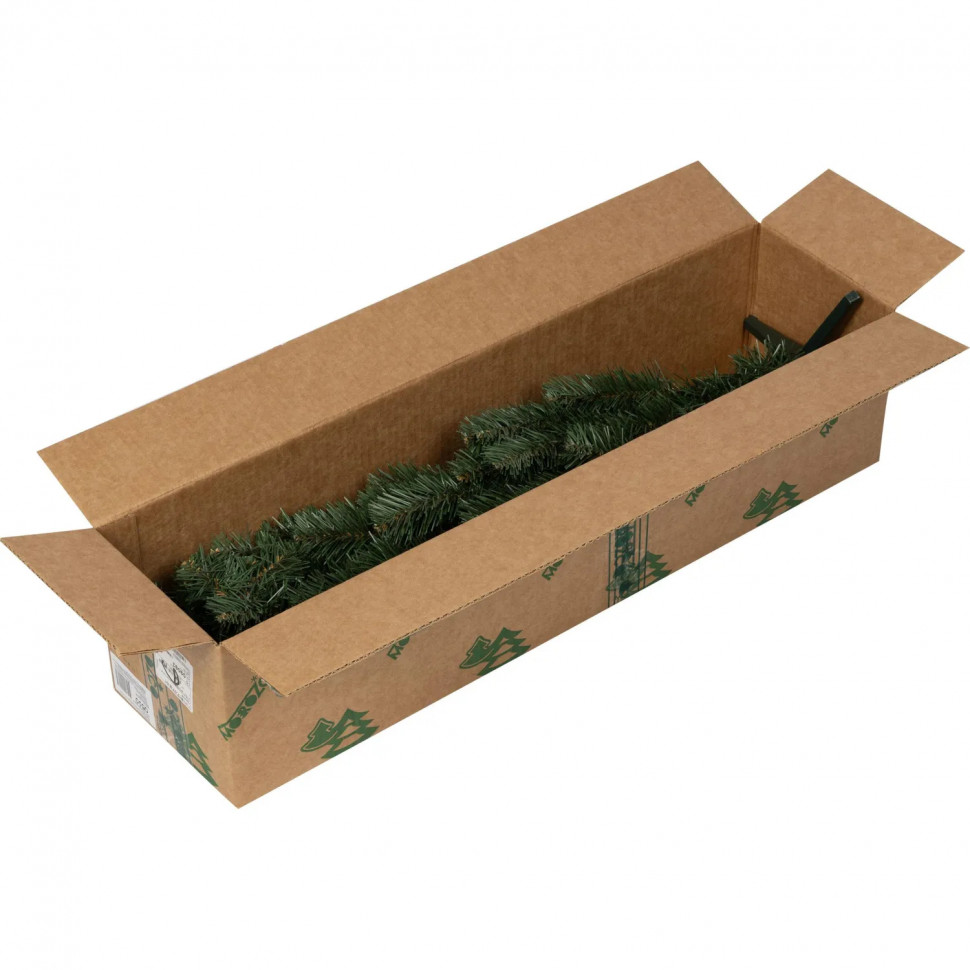 Елка искусственная декоративная 1 м ПВХ, зеленая