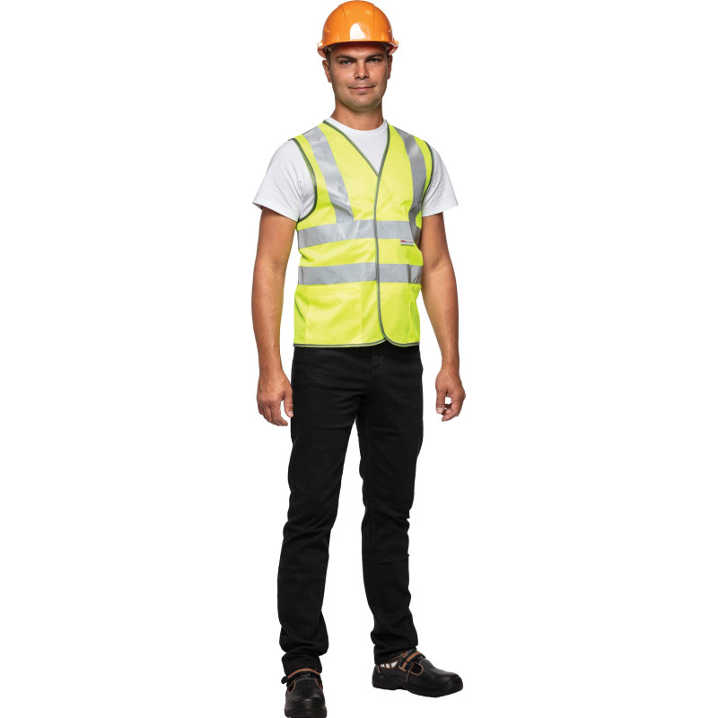 Жилет сигнальный Тип8Т, цв.лимон.(р.M/44-46)