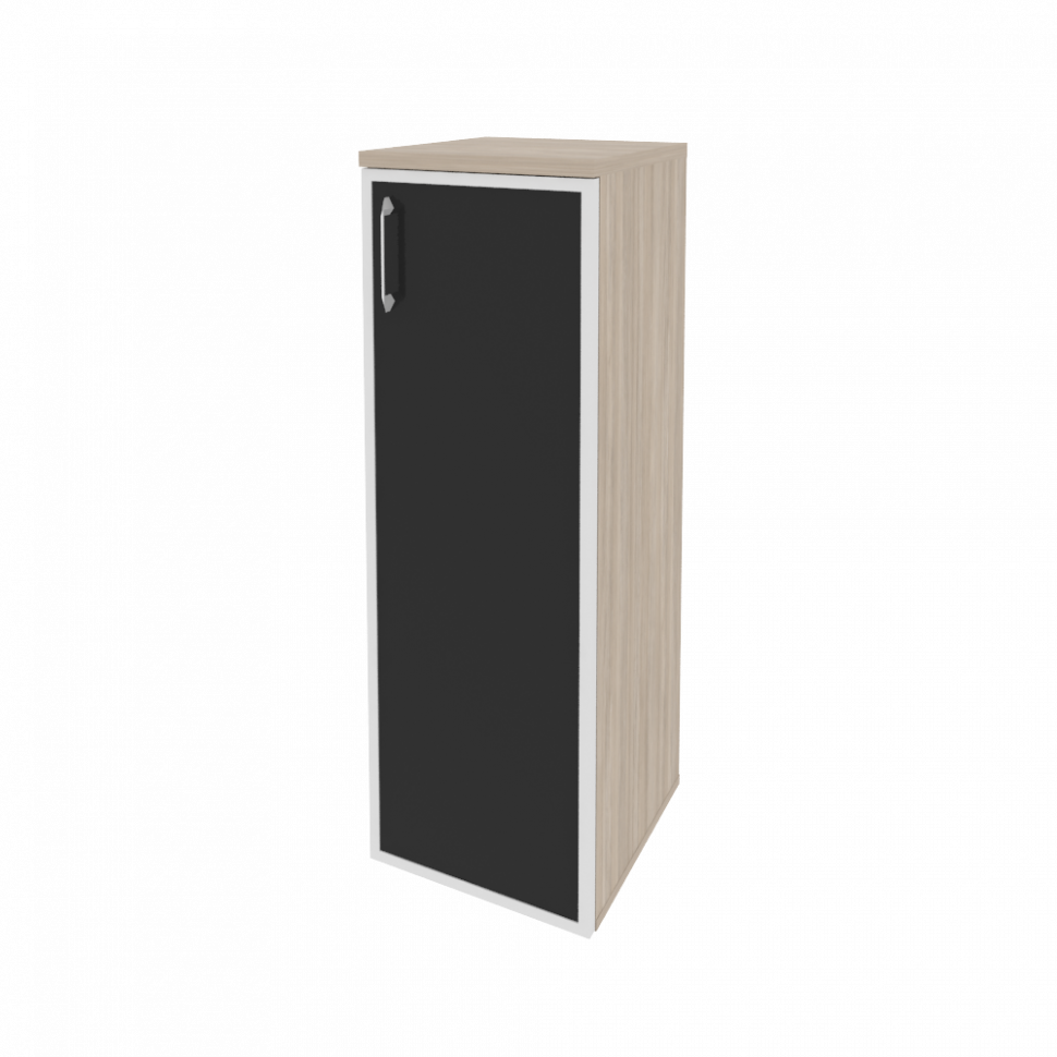 Onix Шкаф средний узкий правый O.SU-2.4 R (R) black Дуб Аттик/Cтекло Black 400*420*1207 Onix Шкаф средний узкий правый O.SU-2.4 R (R) black Дуб Аттик/Cтекло Black 400*420*1207