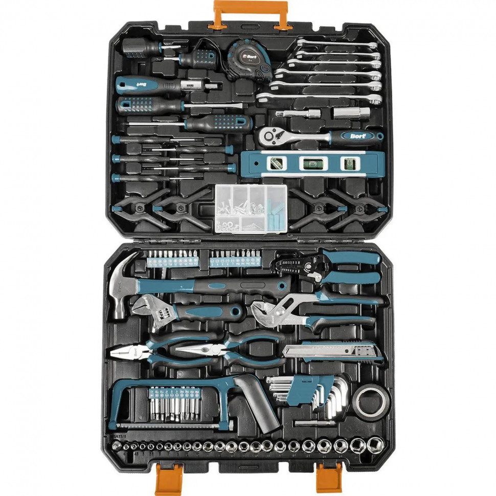 Набор инструмента ручного BORT BTK-168 (93418491)