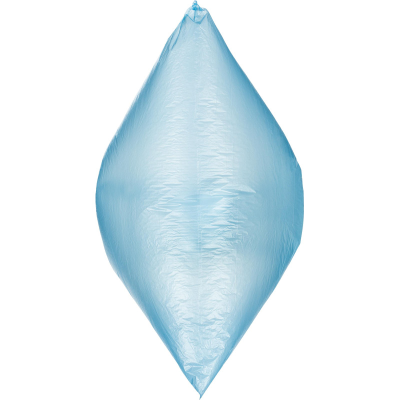 Мешки для мусора ПНД 60л 14мкм 20шт/рул синий 60х70 GP с завязк_Green Pack