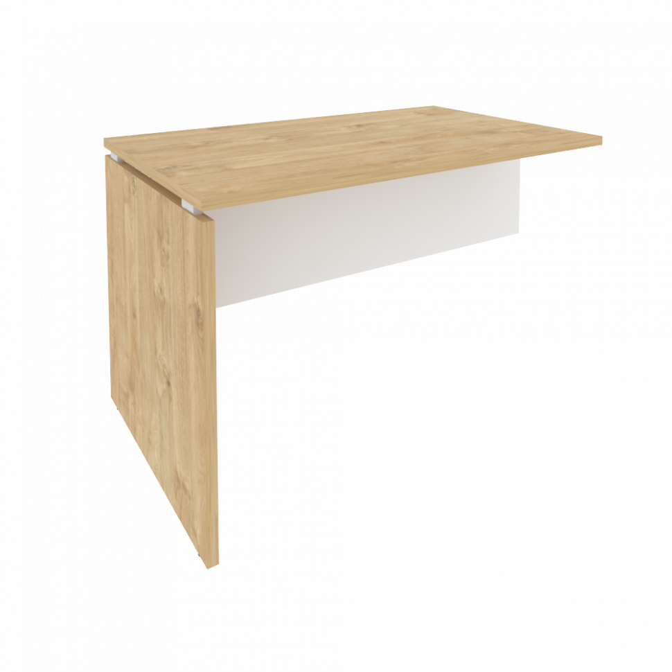 Onix Брифинг-приставка O.BR-11 Тиквуд Светлый/Белый Бриллиант 1180*720*750