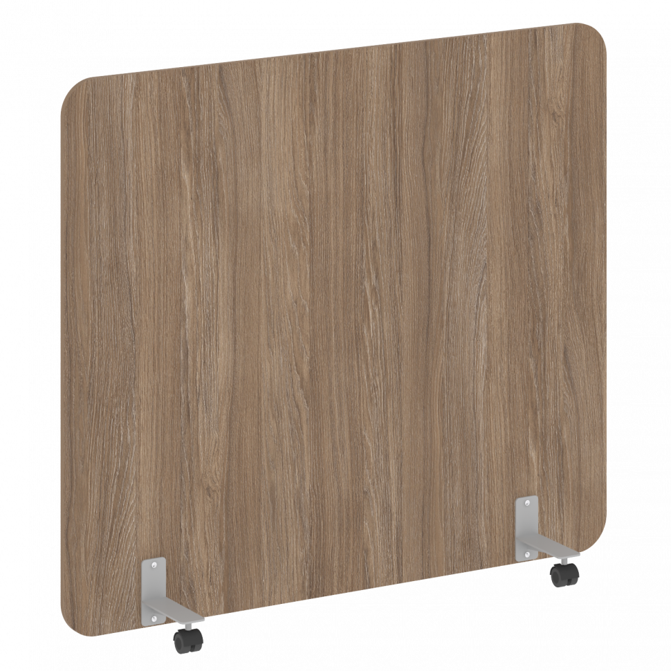 R-line Перегородка на металлических опорах, на роликах DP.R-160-140 Дуб Аризона/Металл Серый 1600*18