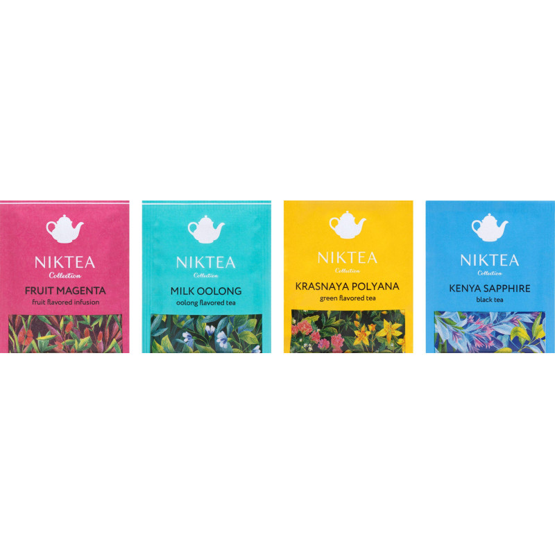 Чай NIKTEA ассорти брайт, 25 пак