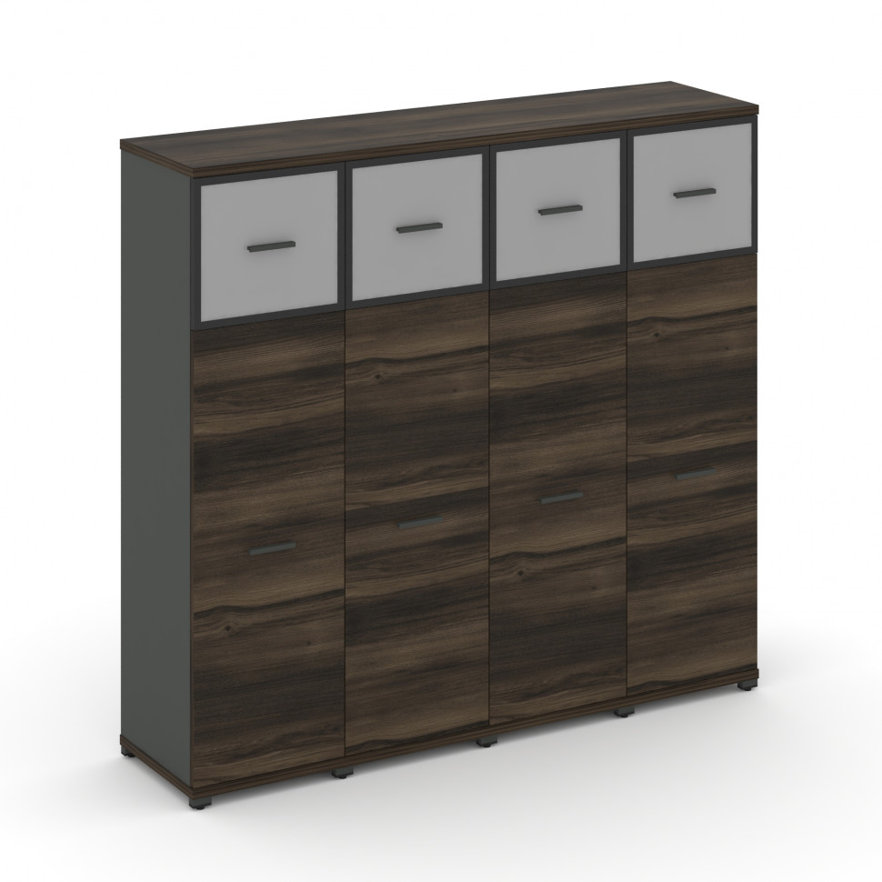 Concept Шкаф 4 узкие секции, 4 ниши CN.STU-444 RMB A Дуб Мали/Антрацит/Металл Антрацит/Сатин 1668*42 Concept Шкаф 4 узкие секции, 4 ниши CN.STU-444 RMB A Дуб Мали/Антрацит/Металл Антрацит/Сатин 1668*42