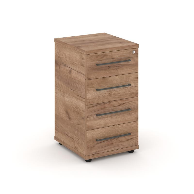 Rift Тумба приставная RF.TPR-001 Дуб Табак/Черный Ручки 416*460*747