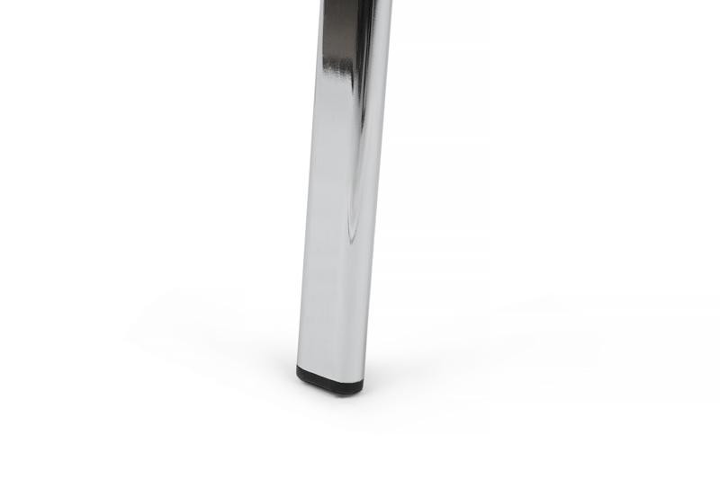 Стул Самба с мягкими подлокотниками SMB-01H Хром гальв. Бежевый