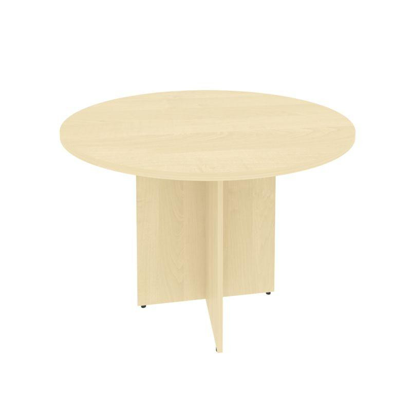 Riva Стол переговорный А.ПРГ-1 Клен D=1100*750 Riva Стол переговорный А.ПРГ-1 Клен D=1100*750