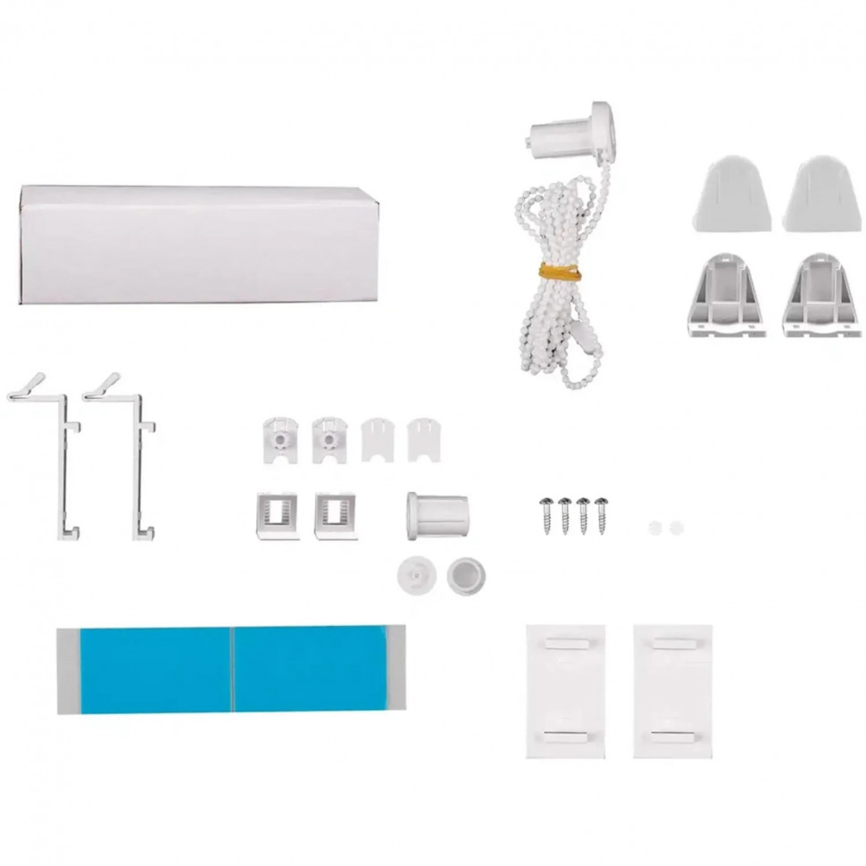 Рулонная штора Комус Мебель blackout silver 537837 V5, 90х160, бежевый