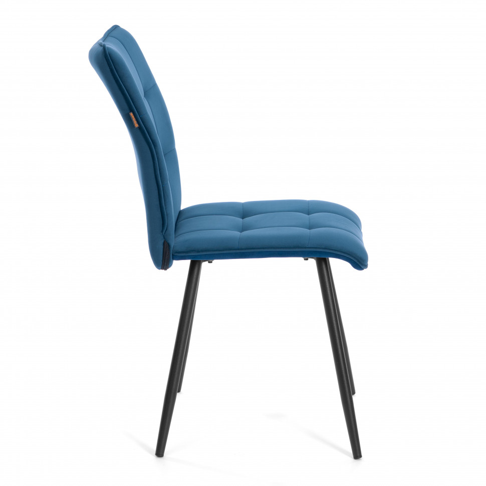 Стул обеденный Bari LT, велюр, Dark blue (темно-синий), 41х55х89 см Стул обеденный Bari LT, велюр, Dark blue (темно-синий), 41х55х89 см