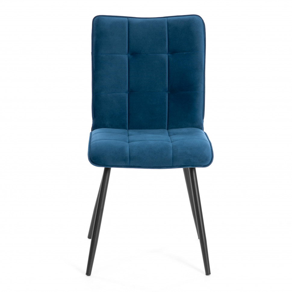 Стул обеденный Bari LT, велюр, Dark blue (темно-синий), 41х55х89 см Стул обеденный Bari LT, велюр, Dark blue (темно-синий), 41х55х89 см