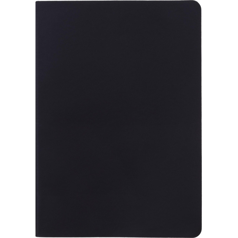 Ежедневник недатированный ATTACHE Soft touch А5, 140х200мм, 136л, черный