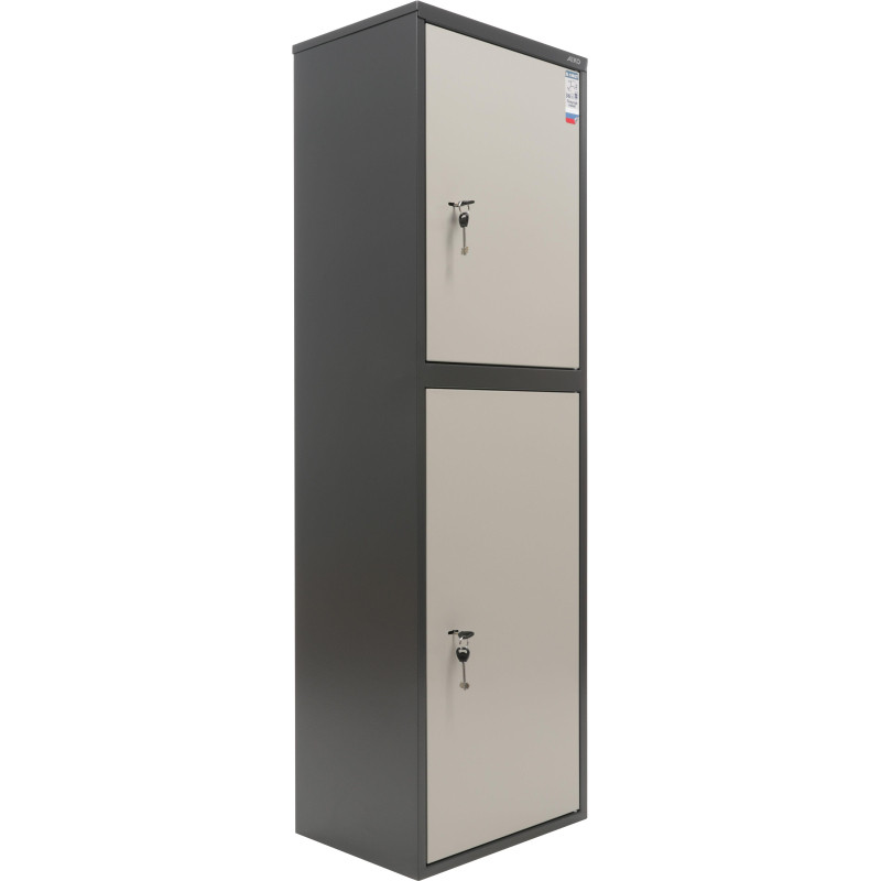 Шкаф для бумаг 0MX_Aiko SL-150/2T с 2 отделами 460х340х1490