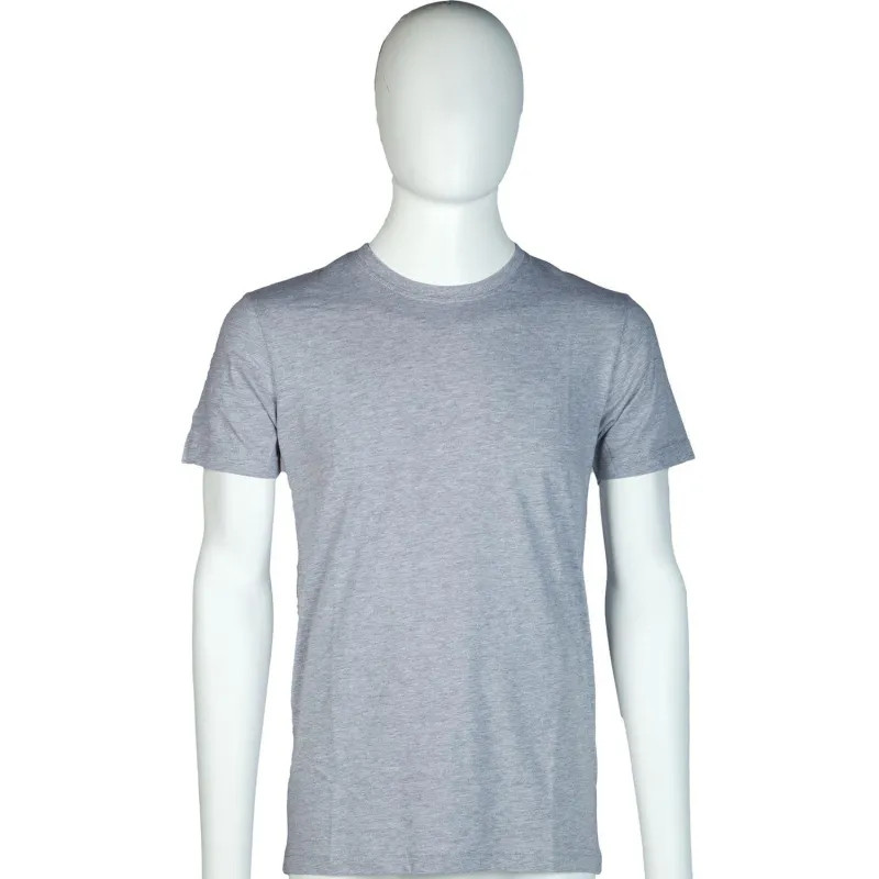 Футболка (160 г.) с кор.рукавом серый меланж (XXXL)