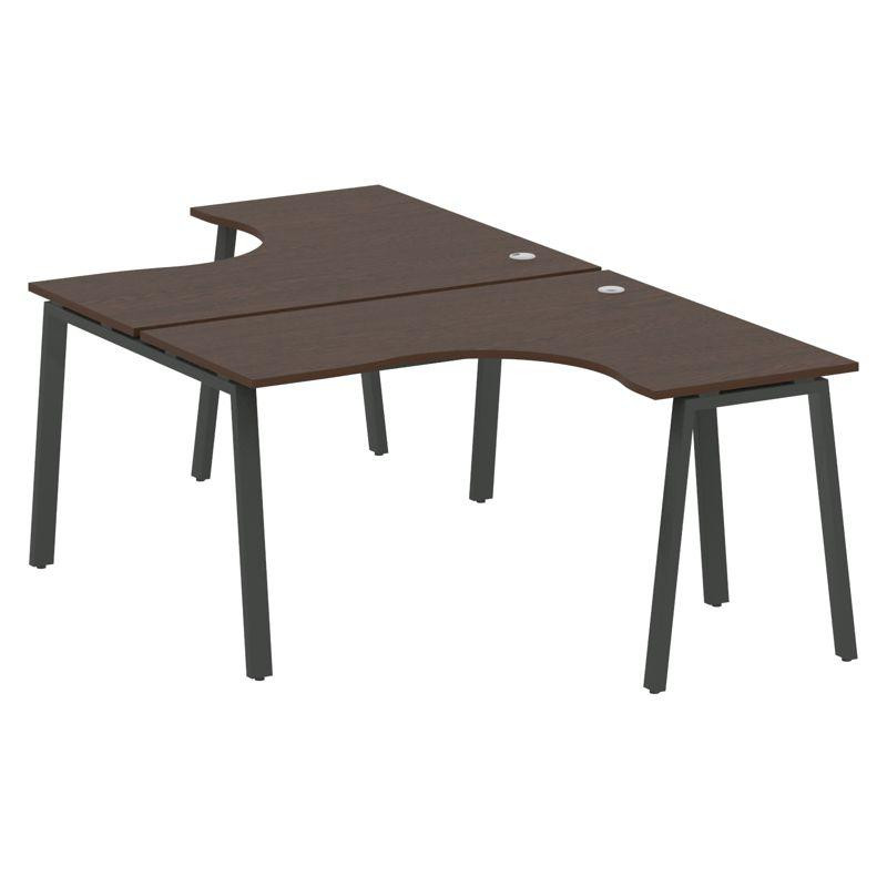 Metal System Рабочая станция криволинейная на А-образном м/к БА.РАС-СА-2.3 Венге Цаво/Металл Антраци Metal System Рабочая станция криволинейная на А-образном м/к БА.РАС-СА-2.3 Венге Цаво/Металл Антраци