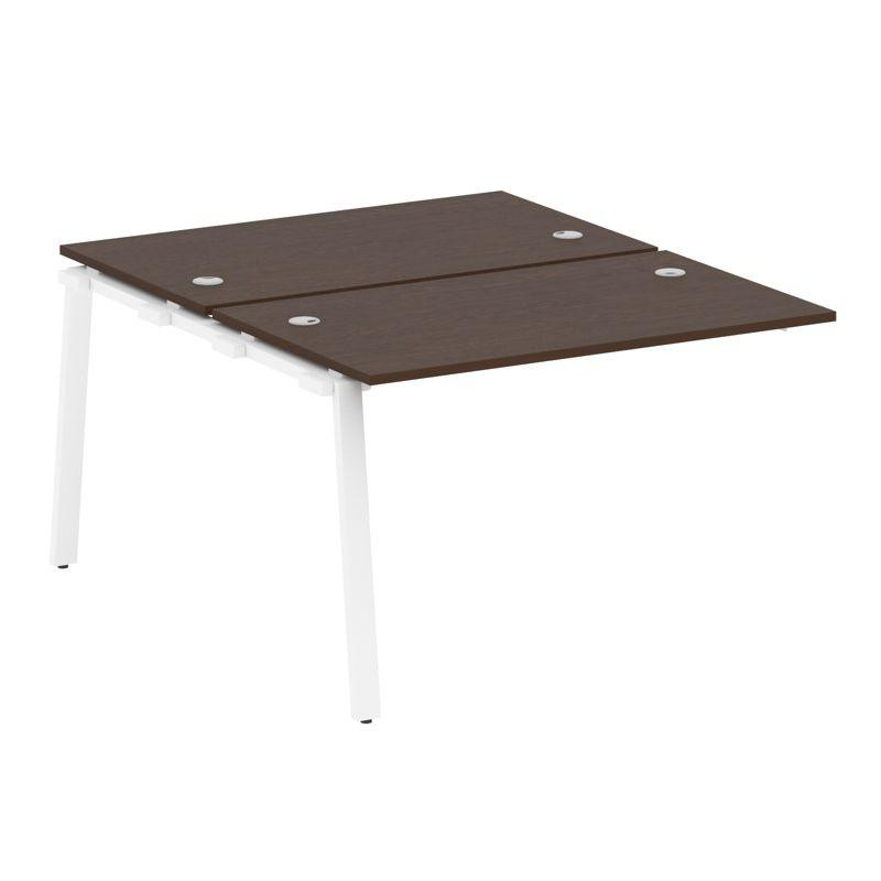 Metal System Проходной элемент рабочей станции на А-образном м/к БА.ПРС-СП-2.2 Венге Цаво/Металл Бел