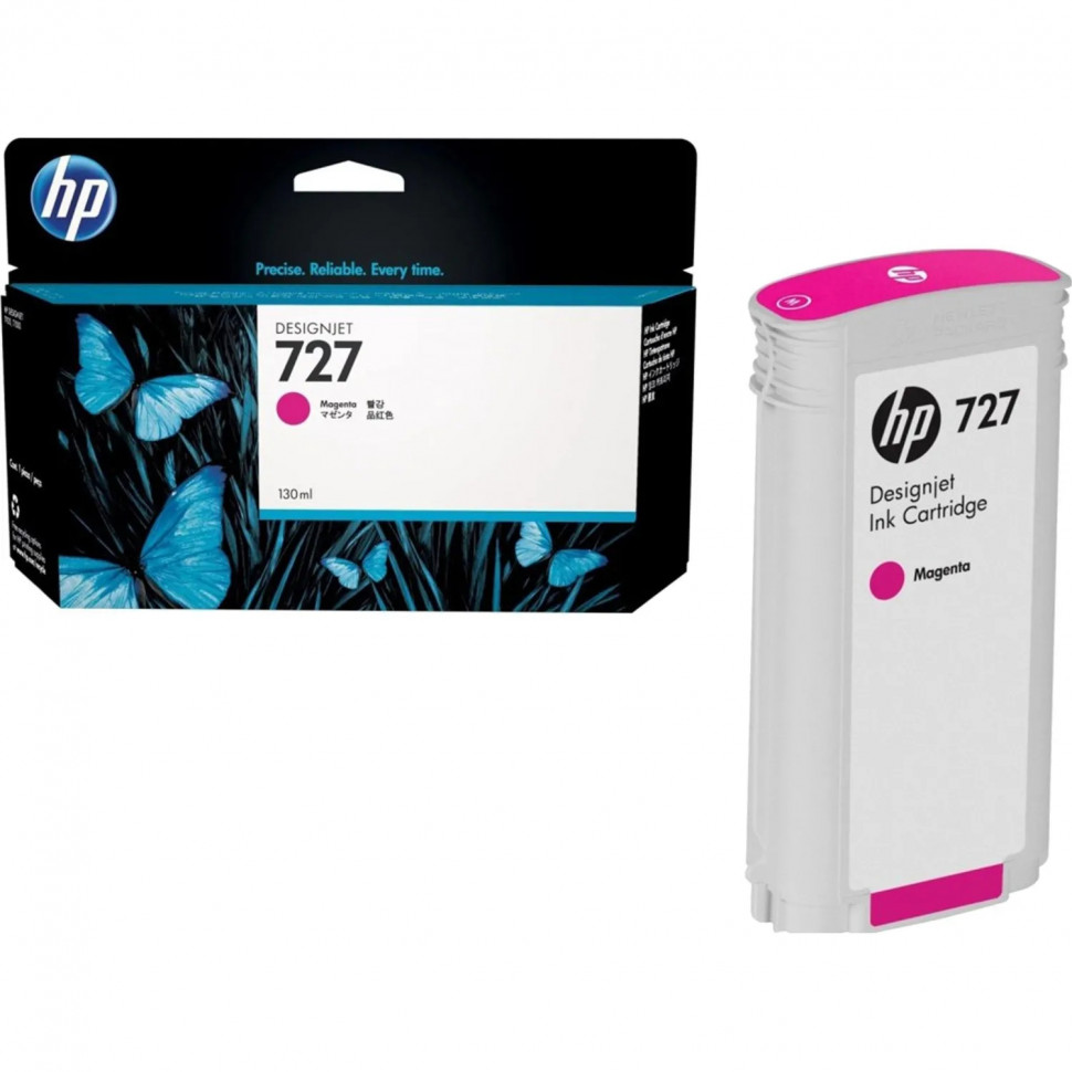 Картридж струйный HP 727 B3P20A пурп. для Т920/Т1500 Картридж струйный HP 727 B3P20A пурп. для Т920/Т1500