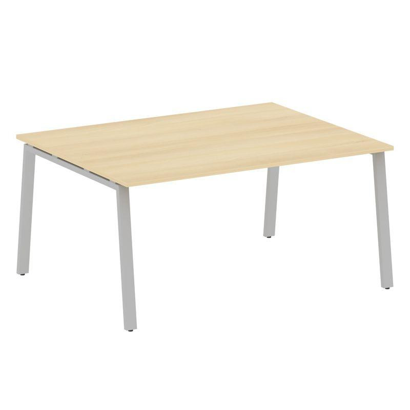 Metal System Переговорный стол (1 столешница) на А-образном м/к БА.ПРГ-1.4 Акация Лорка/Металл Серый Metal System Переговорный стол (1 столешница) на А-образном м/к БА.ПРГ-1.4 Акация Лорка/Металл Серый