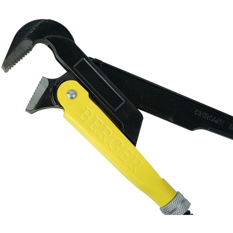Ключ трубный рычажный №3 550мм, тип L (прямой) 90°, 2 BERGER BG4005