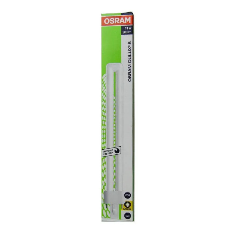 Лампа энергосберегающая DULUX S 11Вт/41-827 цоколь G23