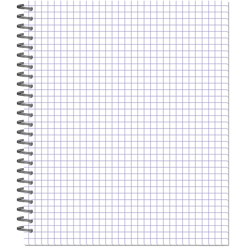 Тетрадь общая 48л,клет,А4,спир,обл.карт,Графо