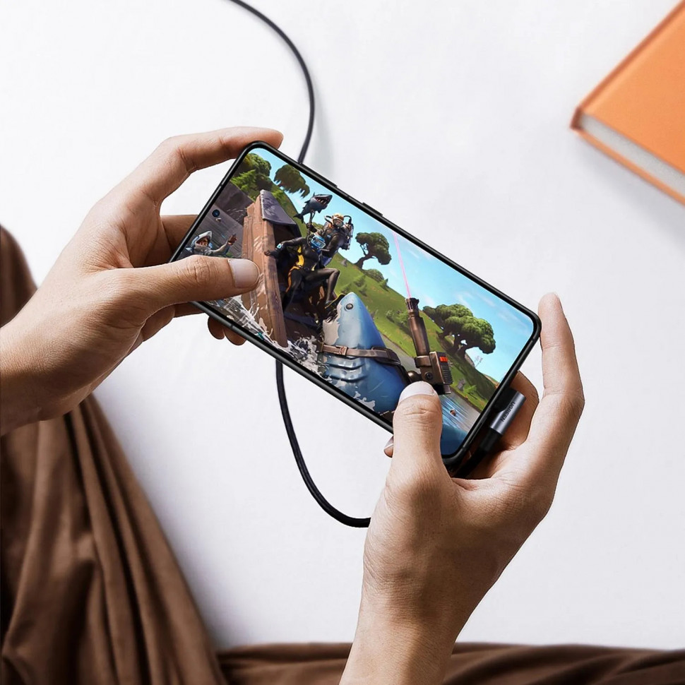 Кабель UGREEN  90° угловой USB C 2.0 - USB C 2.0 5A, 2 м (70645)