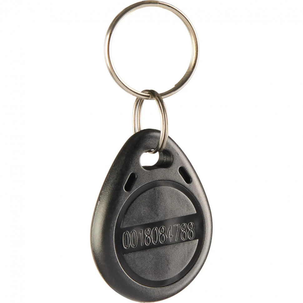 Брелок бесконтактный EM-Marine, чтение, с номером черный (100шт/уп) Брелок бесконтактный EM-Marine, чтение, с номером черный (100шт/уп)