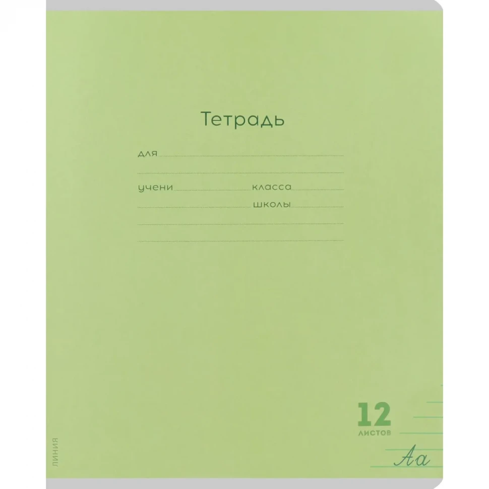 Тетрадь ЛИНИЯ 12л.проз.пласт.обл plastic cover КЛАССИКА NEW ассорти,12-1413
