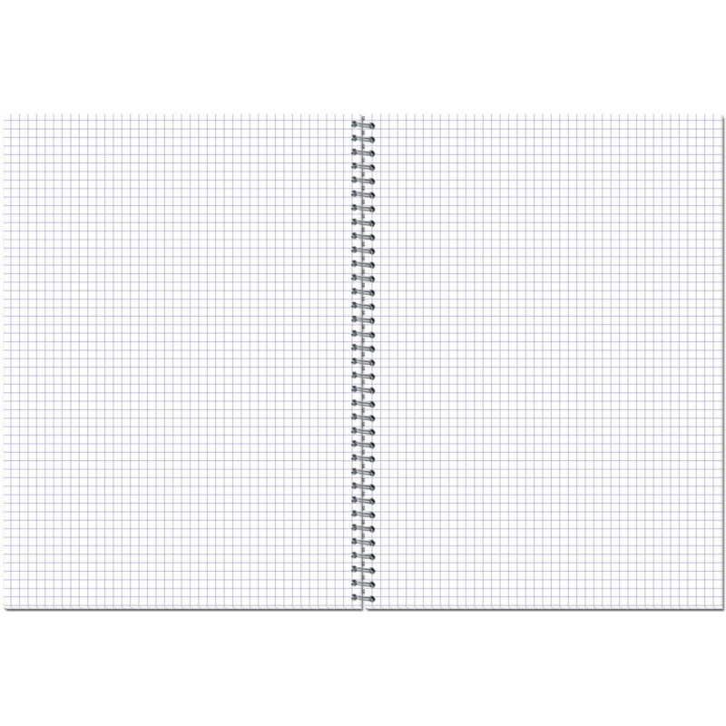 Бизнес-тетрадь А4,120л,кл,цветн.мелов.обл,метал.гребень Стильный Офис 2731