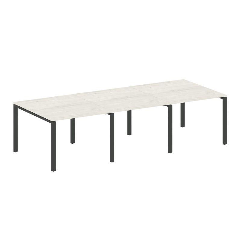 Metal System Переговорный стол (3 столешницы) на П-оразном м/к БП.ПРГ-3.1 Дуб Наварра/Металл Антраци Metal System Переговорный стол (3 столешницы) на П-оразном м/к БП.ПРГ-3.1 Дуб Наварра/Металл Антраци