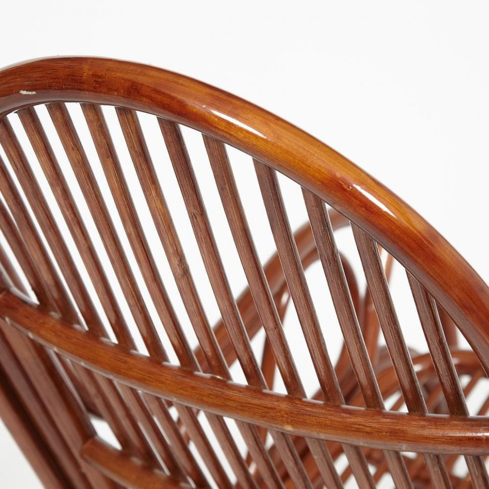 Кресло-качалка Vienna/Виенна (разборная)/без подушки / натуральный ротанг, 58х133х102см, пекан орех