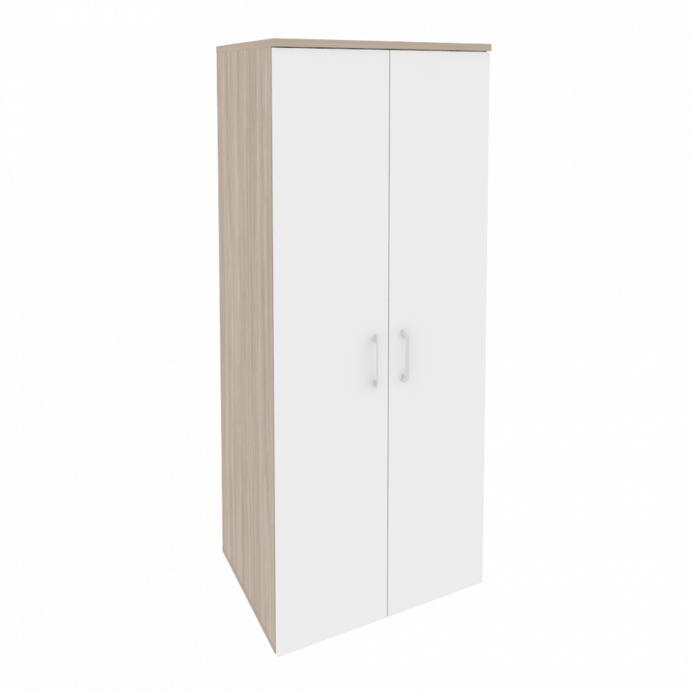 Onix Гардероб широкий глубокий O.GB-2 Дуб Аттик/Белый Бриллиант 800*600*1977