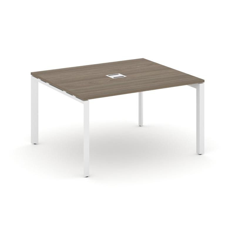 Style Project Стол переговорный SN-59P.SPRG-034 Вяз Благородный/Металл Белый 1580*1180*750