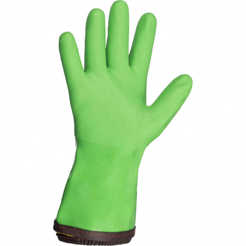 Перчатки TOPFORT ут. КЩС МБС хлопк. с ПВХ покр. Фриз Профхим ПВХ р. 10