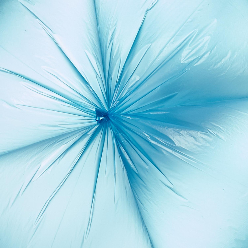 Мешки для мусора ПНД 30л 6мкм 20шт/рул син 50х58см, Эколайф